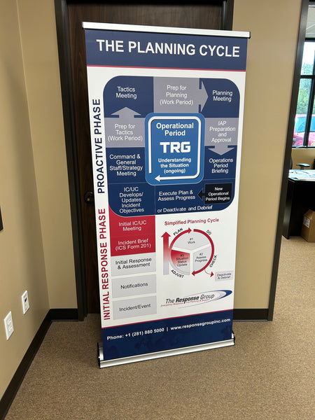 Planning "P" Retractable Banner