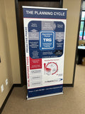 Planning "P" Retractable Banner