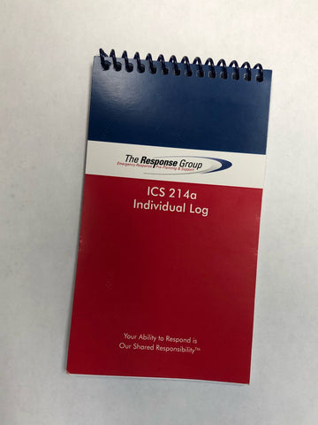 Log Book - ICS 214a Individual Log